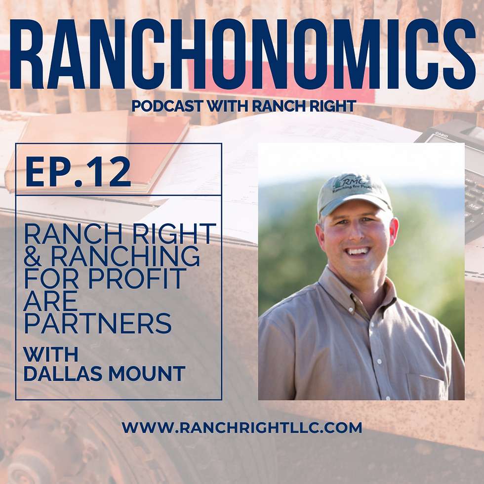 Ranch Right & Ranching for Profit are Partners with Dallas Mount [episode 12]   