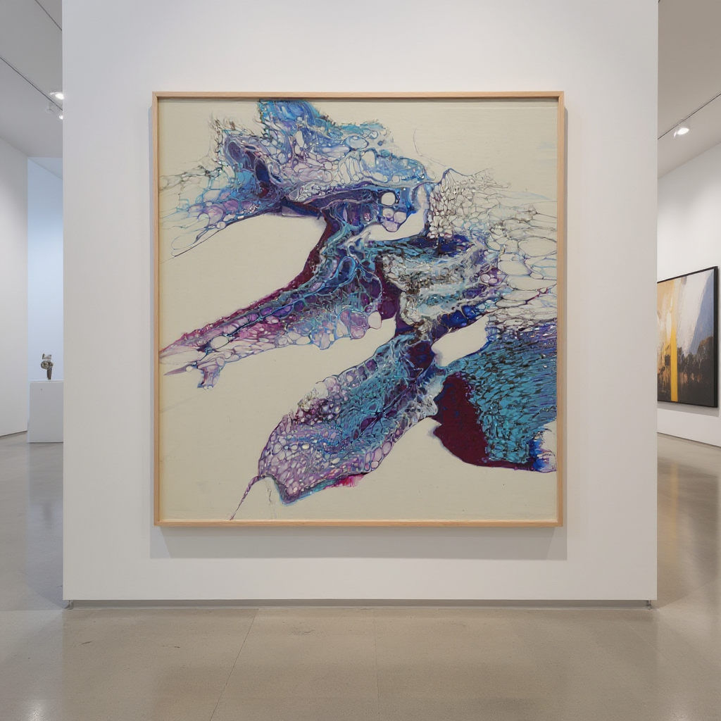 Purple and Blue Bubbles