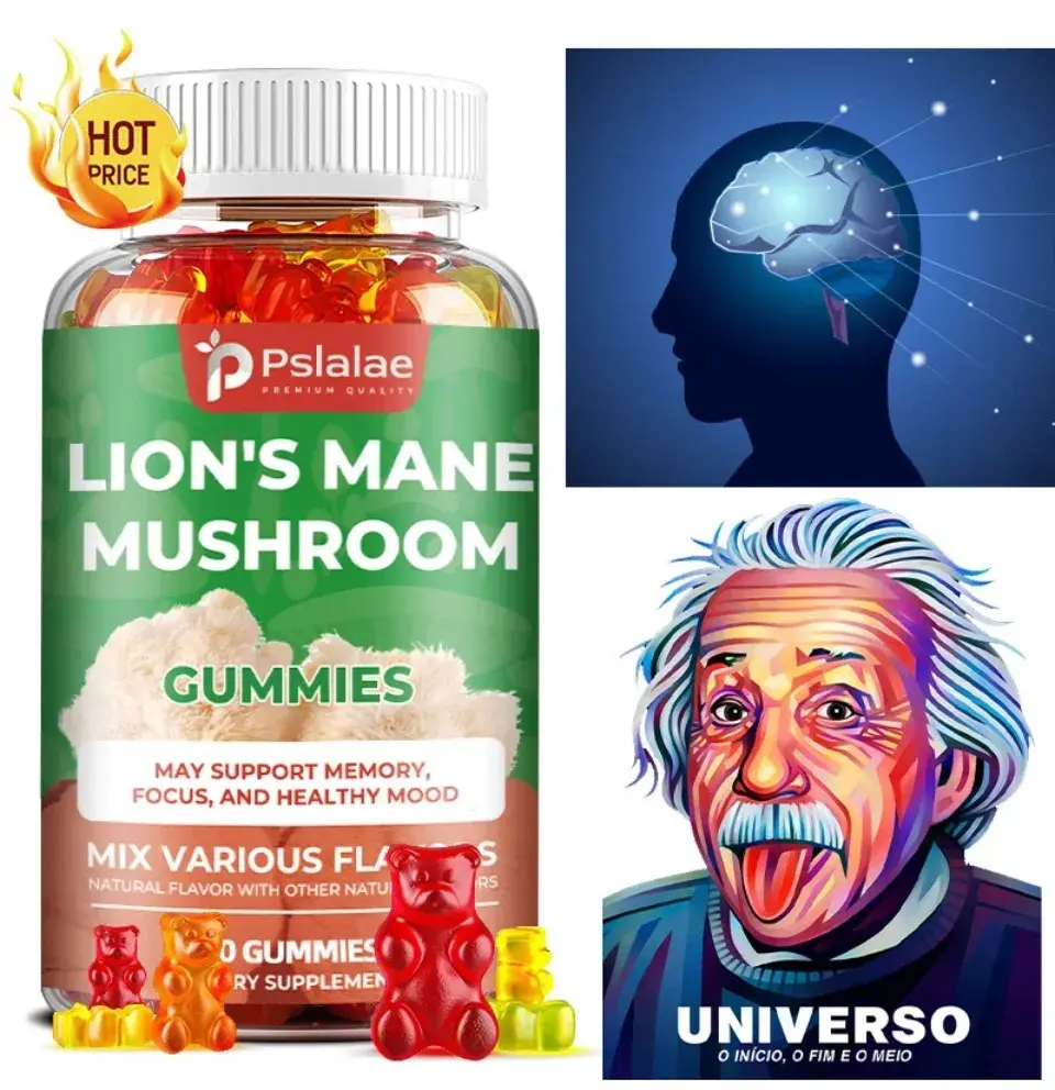 Thumbnail: Lion’s Mane Mushroom Gummies – Support Brain Health, Improves Memory & Focus
