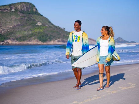 Havaianas é o uniforme oficial da Seleção Brasileira de Surf nas Olimpíadas