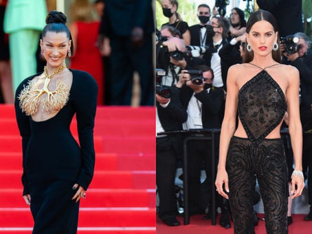 Festival de Cannes: os melhores looks do red carpet com Bella Hadid e Izabel Goulart no topo