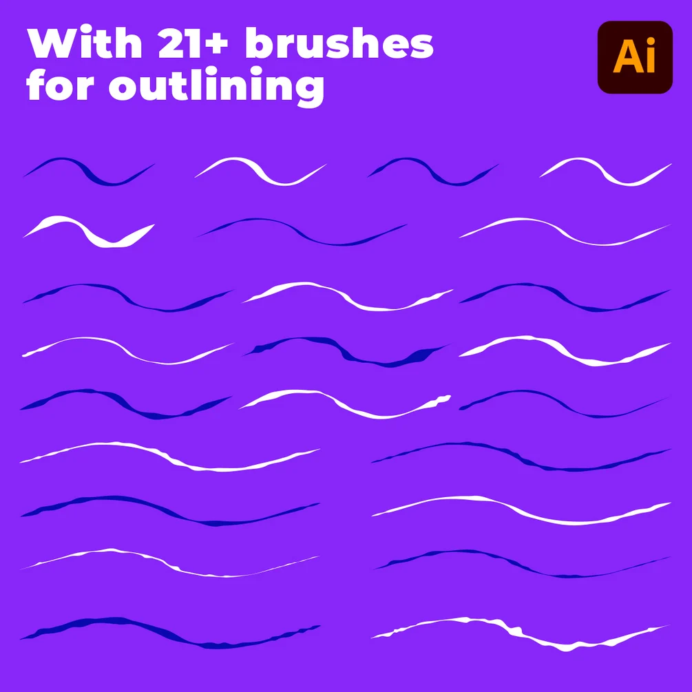 The Intergalactic Brushes for Adobe Illustrator fernandonunes.co