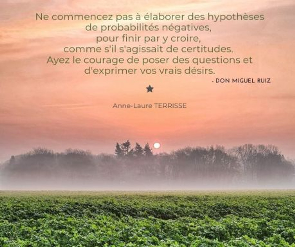 Ne faites pas de supposition - Ne pas faire de suppositions