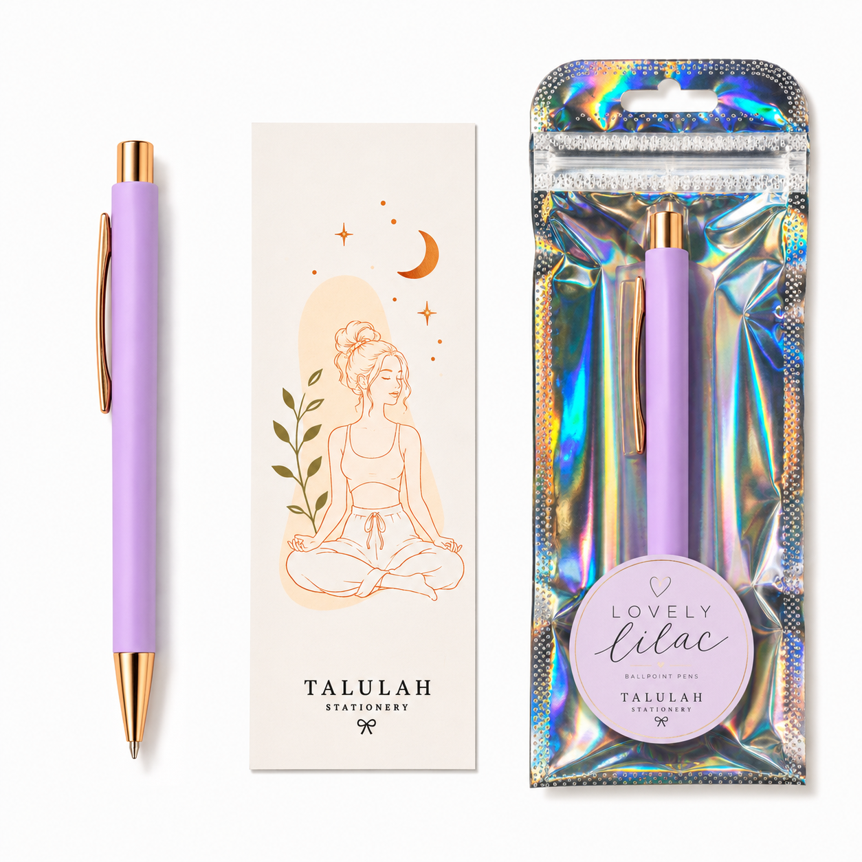 Talulah - Lovely Lilac - Metal Ballpoint Pen