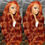 Thumbnail: a natural color orange wig 