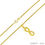 Thumbnail: 18K-YG Cadena Chain with Infinity Pendant