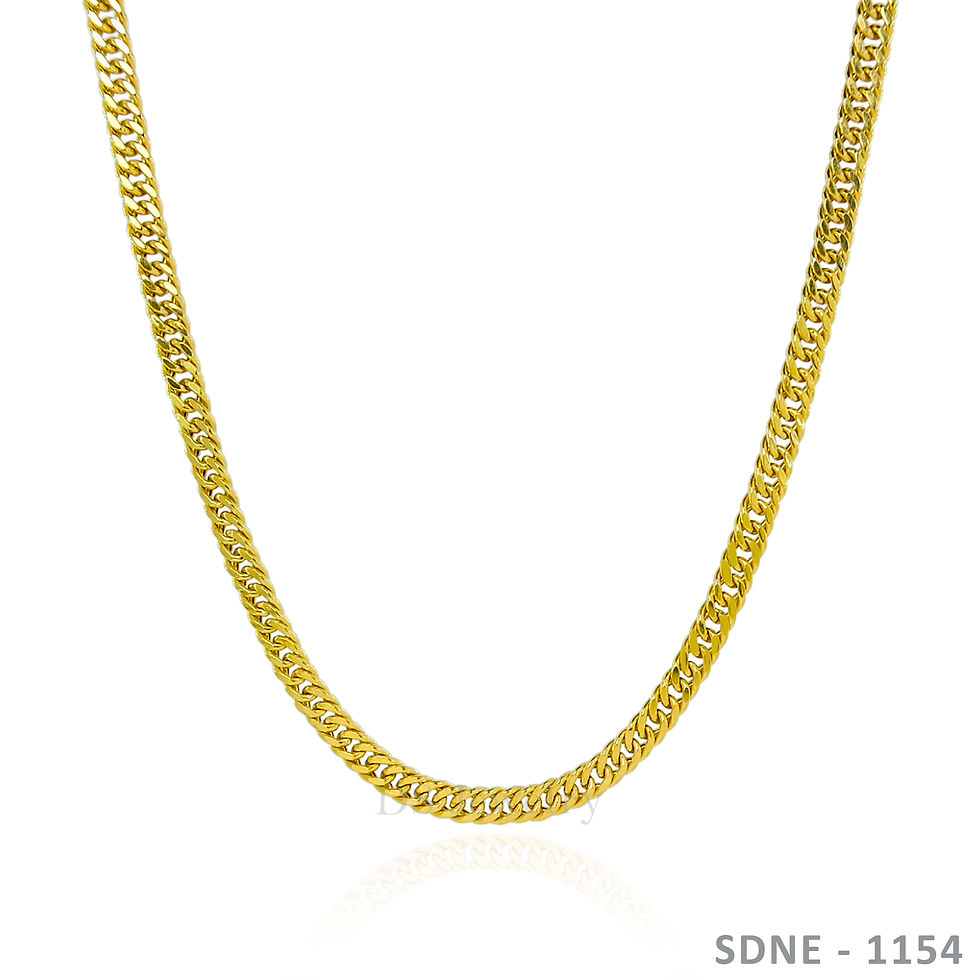 18K-YG Cadena Chain Necklace