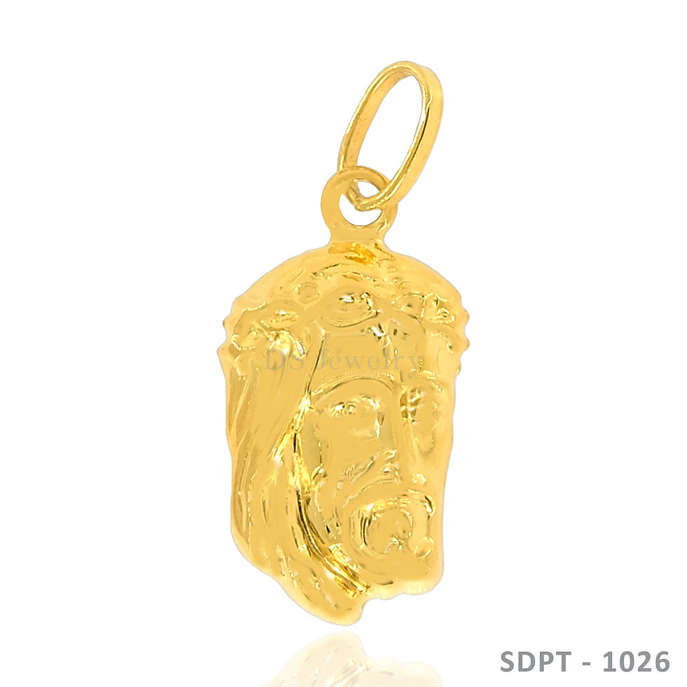 18K-YG Religious Pendant