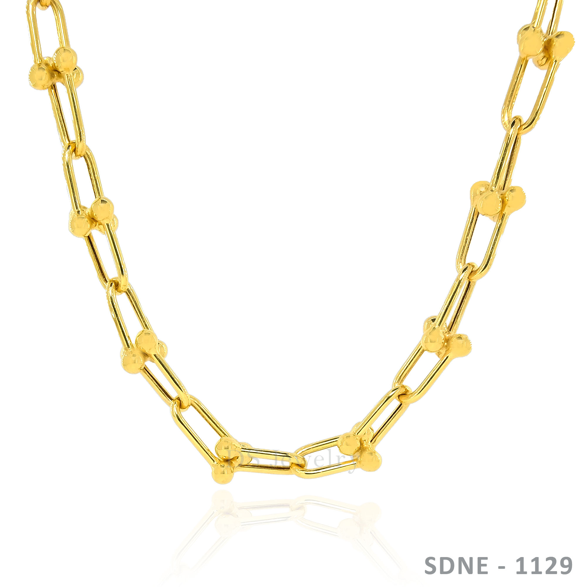 18K-YG Hardware Necklace