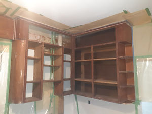 Kitchen Cabinet Before