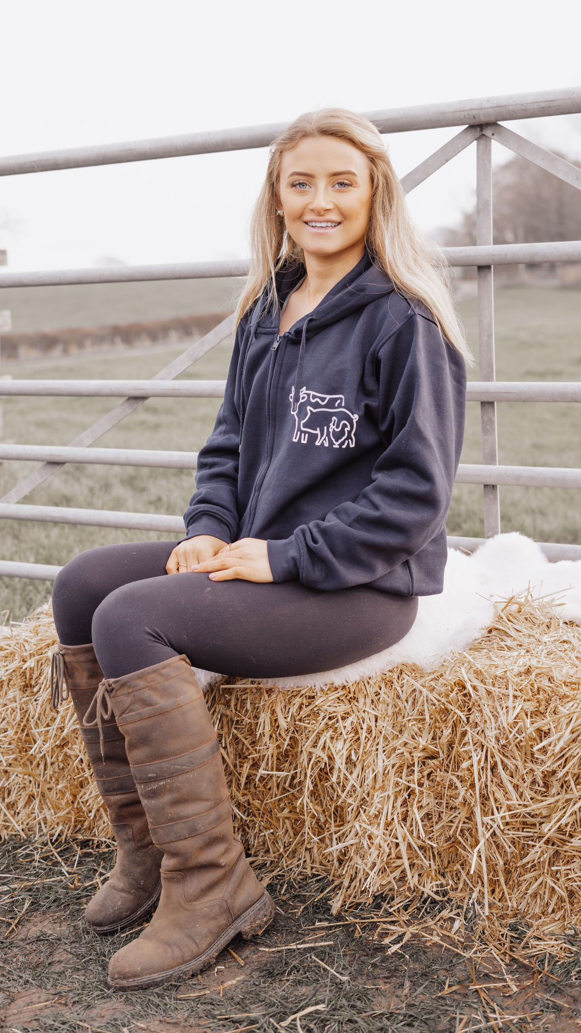 Adult zip up hoodie - Bella&Co