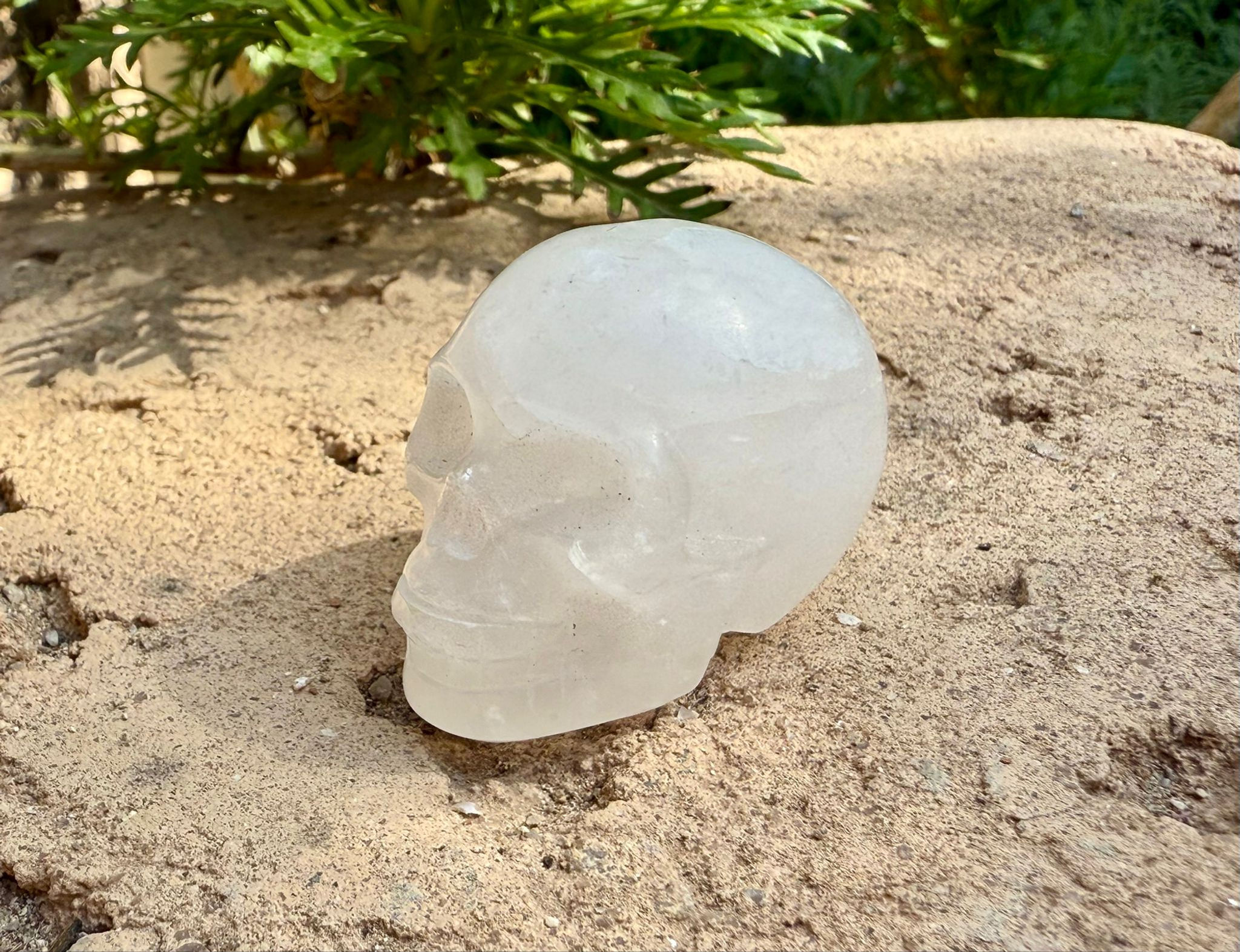 Bergkristallschädel