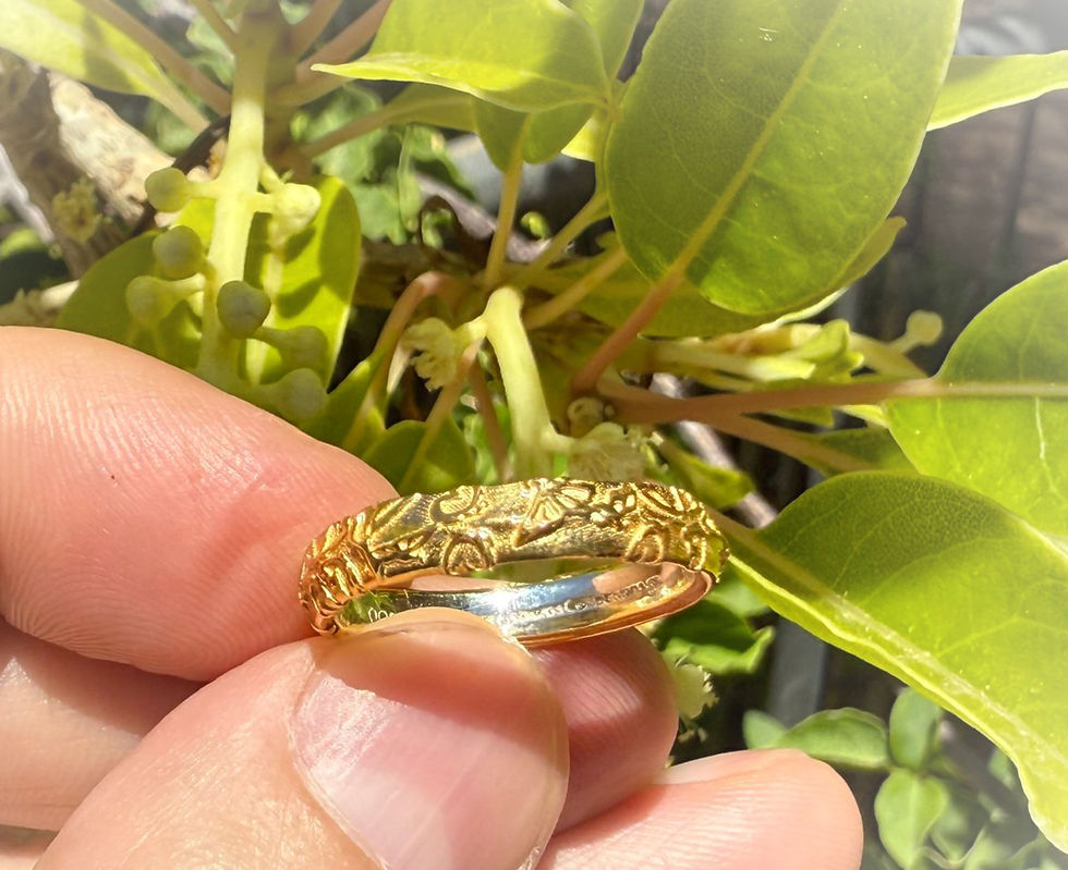 Miniaturbild: Vergoldeter Ring