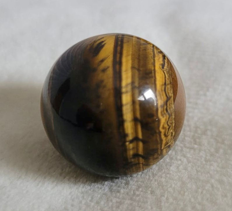 Miniaturbild: Tigerauge-Kugel 2cm