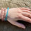 Miniaturbild: Armband Hämatitquarz rot Splitter