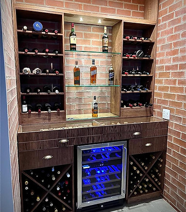 Bar area by Cupboards at home.jpeg