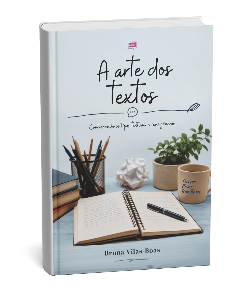 Miniatura: E-book A Arte dos Textos: conhecendo os tipos textuais e seus gêneros