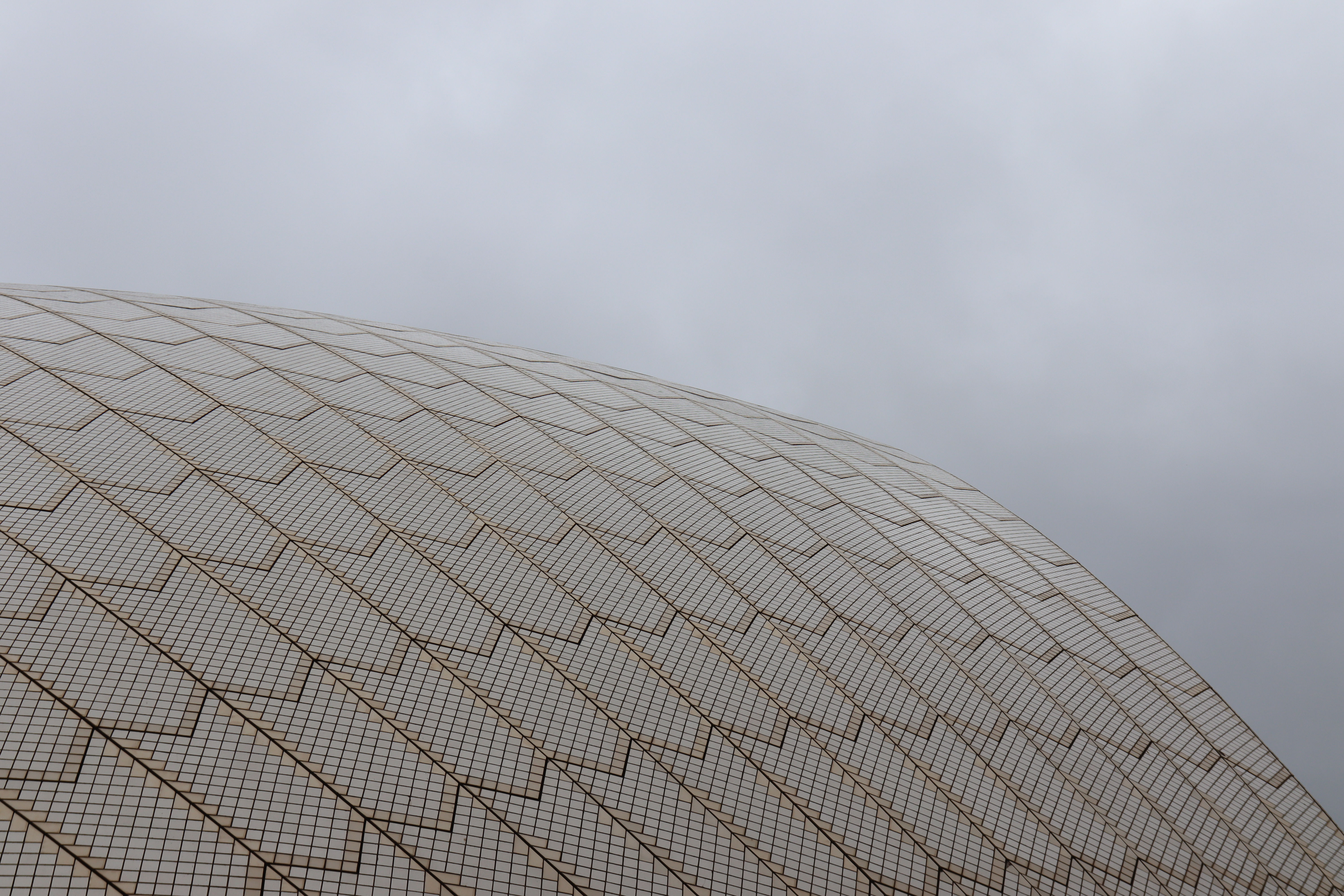 The Opera House roof left