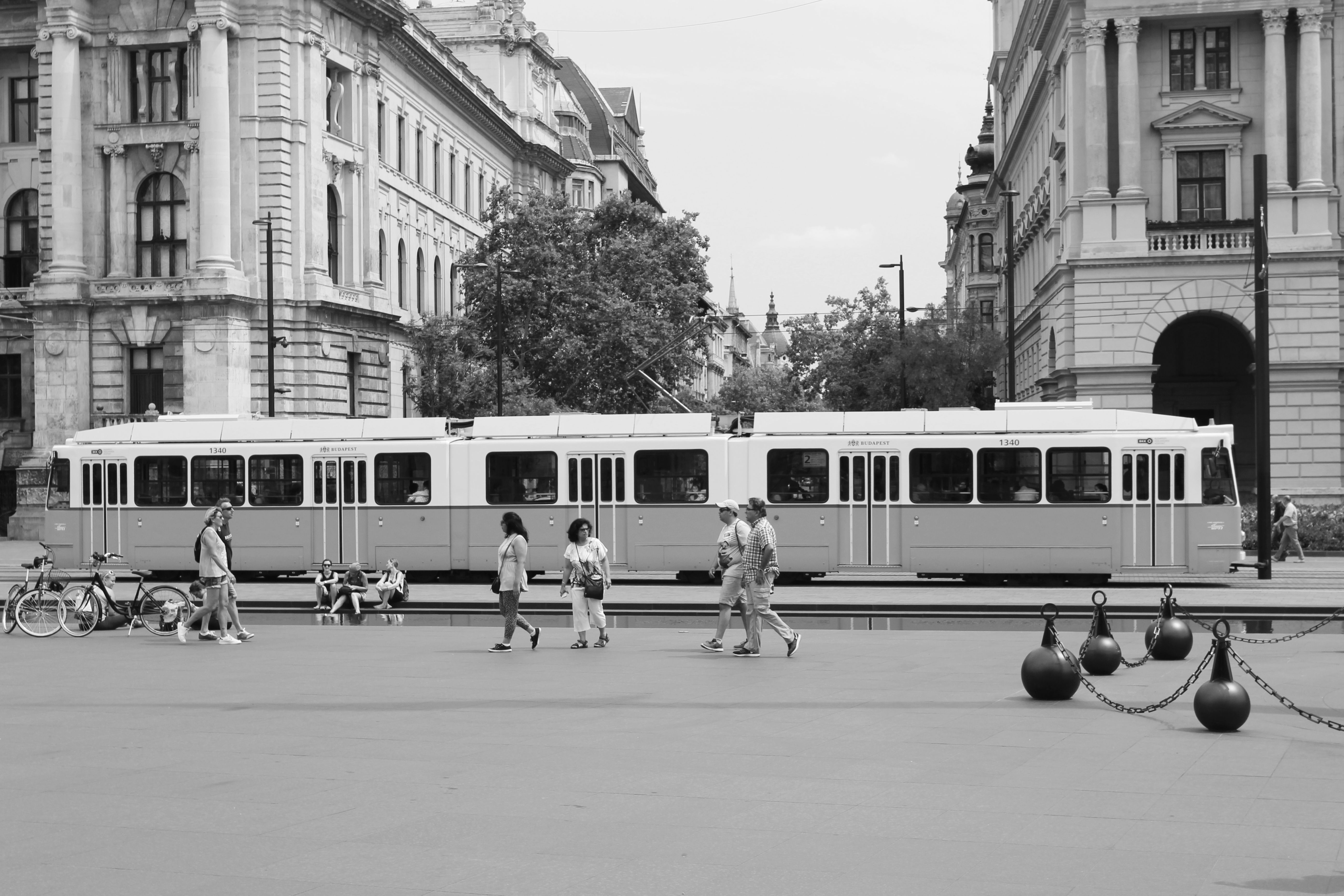 Tram in Budapest