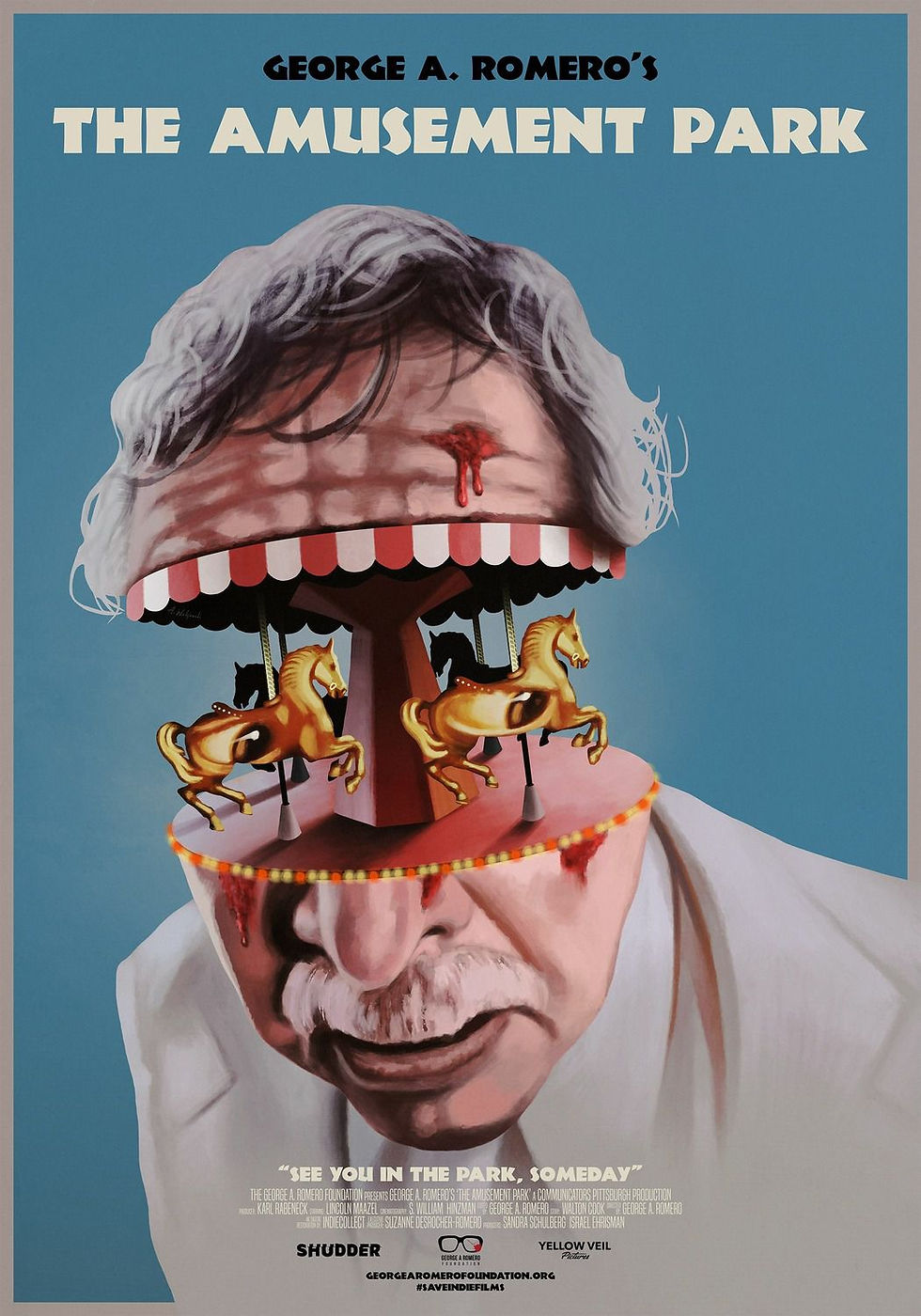 Affiche de The Amusement Park de George A. Romero.