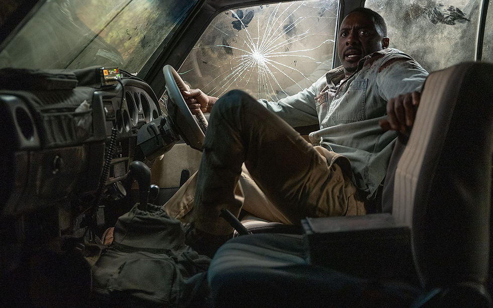 Le Dr Nate Daniels (Idris Elba) dans Beast de Baltasar Kormákur.