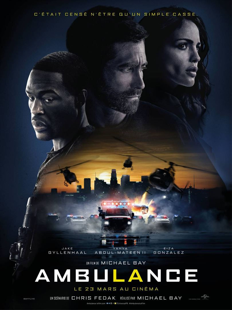 Affiche d'Ambulance de Michael Bay.