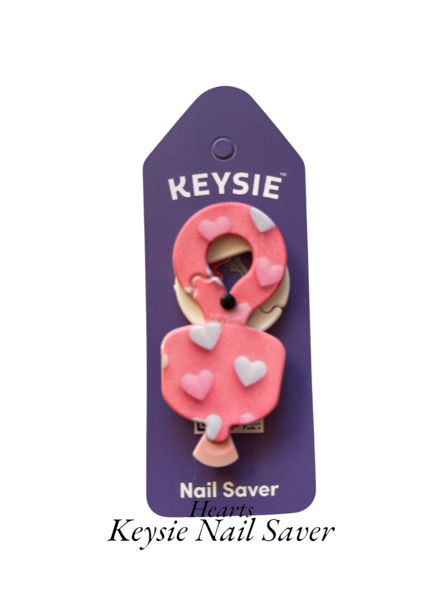 Keysie Nail Saver Love Hearts