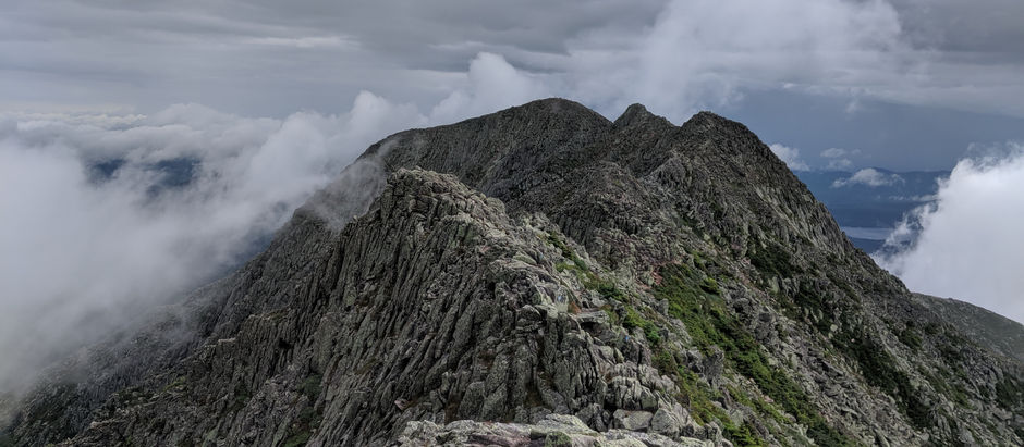 Mt. Katahdin, Baxter Peak: A Treacherous Day on the Knife Edge