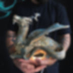 Керамічний світильник дракон ви можете створити у нас на майстер-класі ліпки з глини.