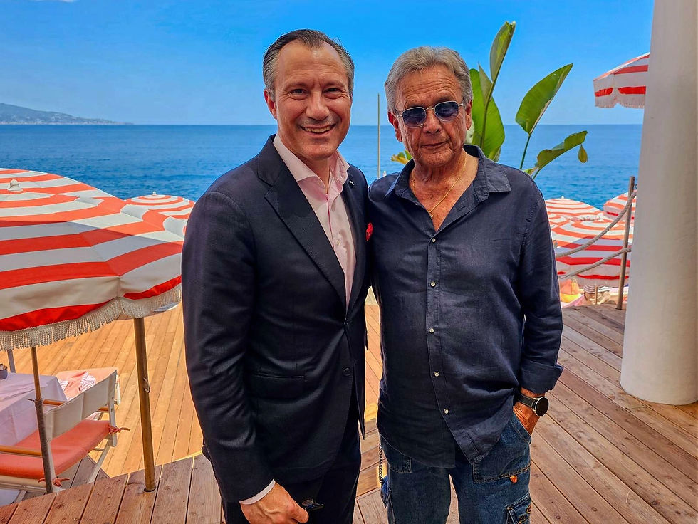 Avec Francisco García, DG du Maybourne Riviera