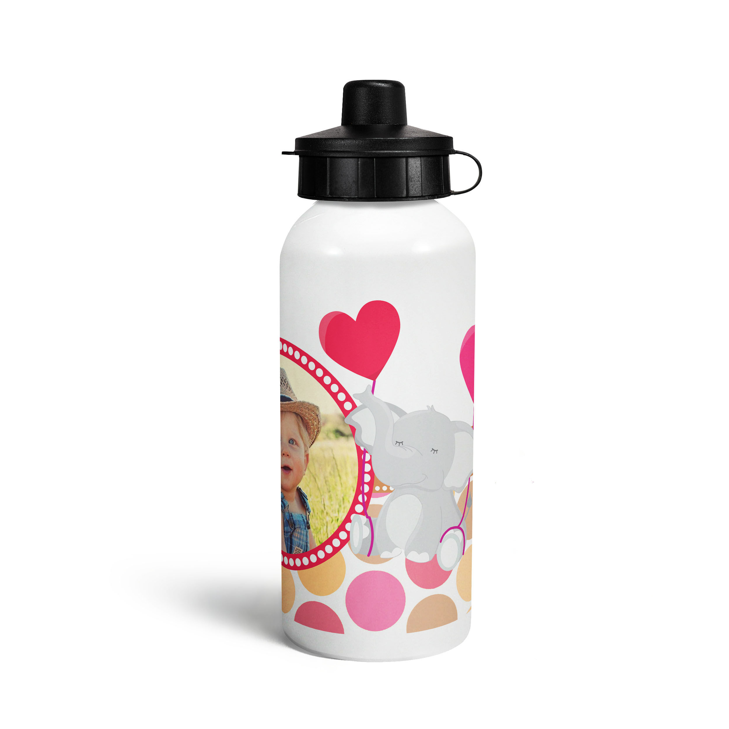 בקבוק שתיה - חיות עם לבבות