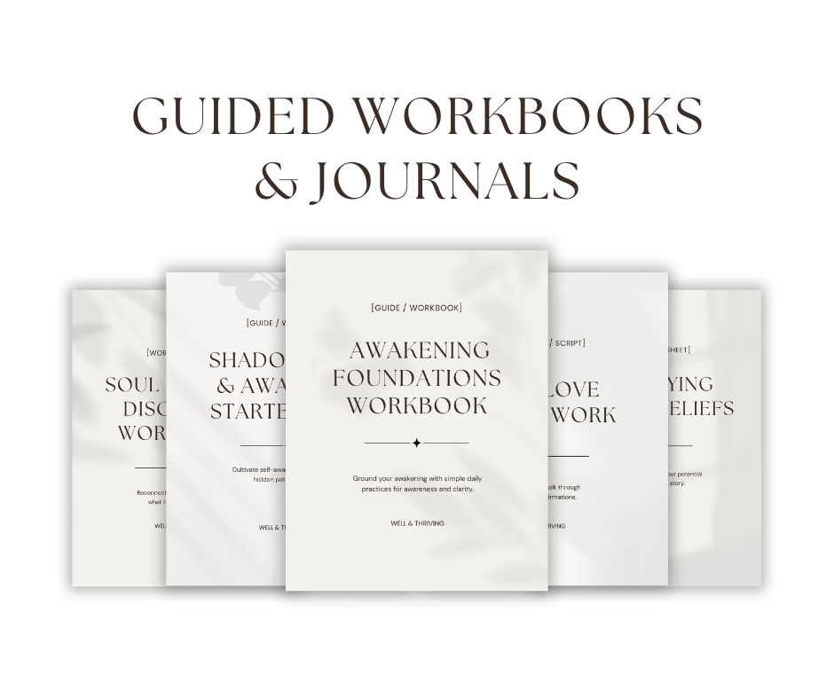 Spiritual Awakening - Guided Workbooks and Journals