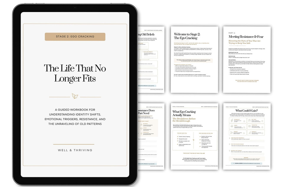 Stage 2 of Spiritual Awakening - Ego Cracking Guided Workbook