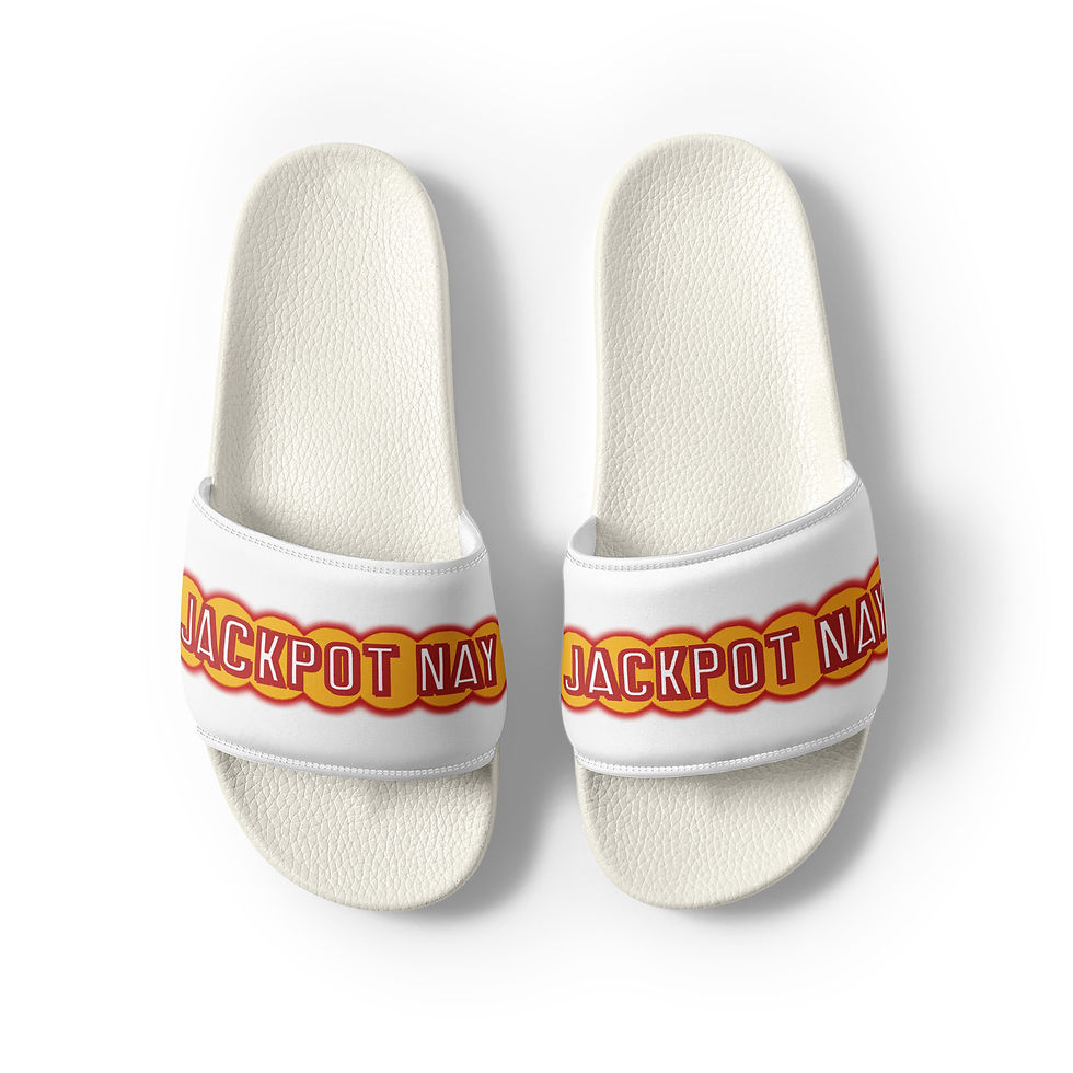 Thumbnail: JackPot Nay Banner Logo Women's Slides Shoes