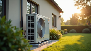 mini-split unit outside of a jacksonville home
