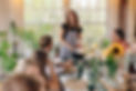 Image of owner Maureen interacting with guests