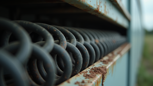 dirty ac coils on a home
