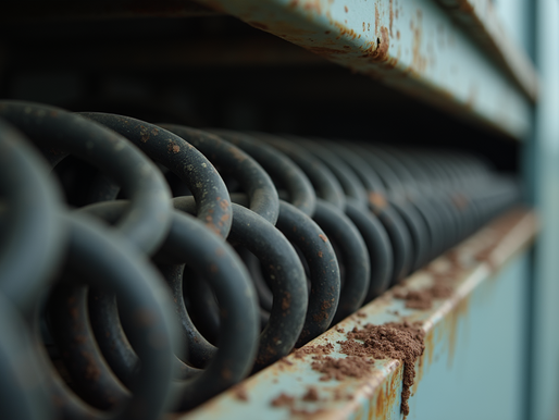 dirty ac coils on a home