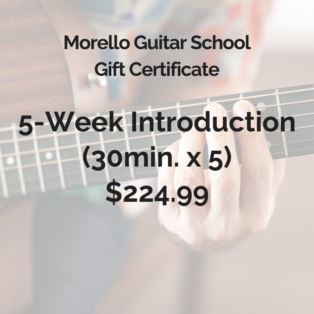5 Week Introduction Gift Certificate