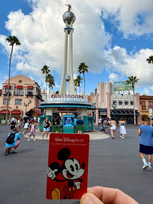 De ingang van Disney's Hollywood Studio's