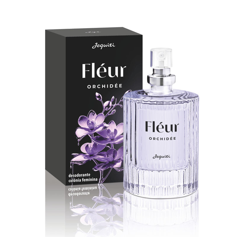 Fléur Orchidée Desodorante Colônia Feminina, 25 ml - Edição Limitada