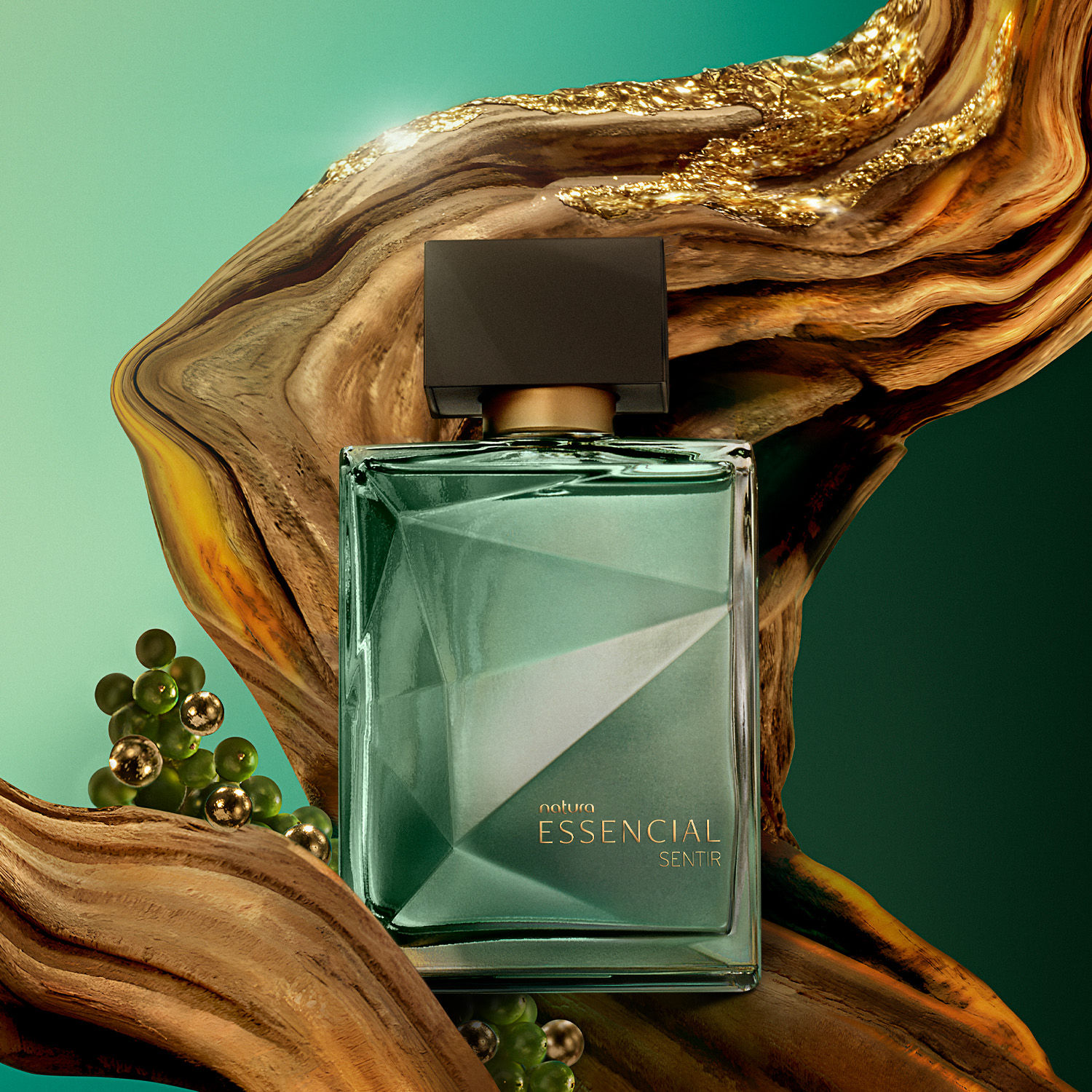 Deo Parfum Natura Essencial Sentir Masculino e Feminino - 100 ml