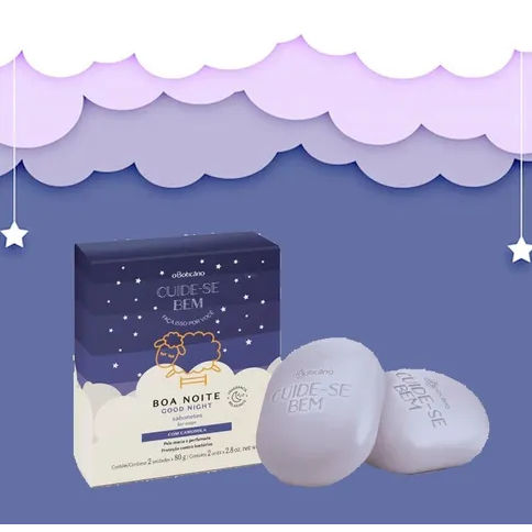 Sabonete em Barra Cuide-se Bem Boa Noite 2x 80g