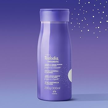 Sabonete Líquido Cremoso para o corpo Banho nas Nuvens Tododia Todanoite