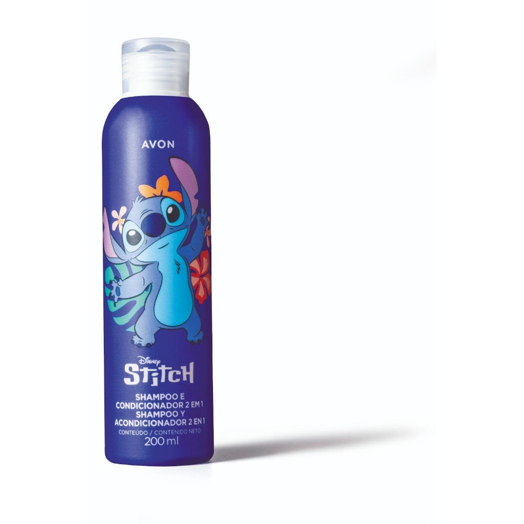 Shampoo e Condicionador Stitch Avon 200 ml