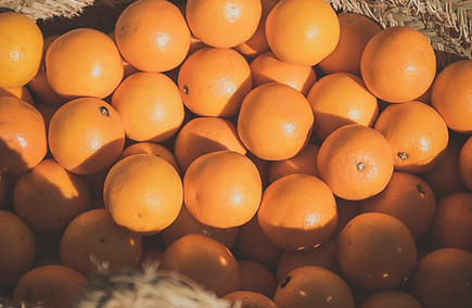Orange Korb