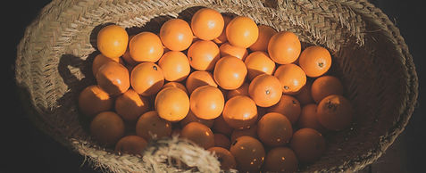 Orange Korb