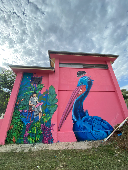 Dış Mekan Graffiti özel tasarım duvar resmi