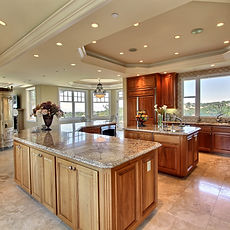 Kitchen countertops protected by StoneGuard® Stone Surface Protection Film installed by Extreme Window Film Solutions™
