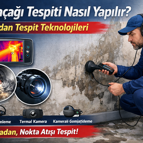 Su Kaçağı Tespiti Nasıl Yapılır? Kırmadan Tespit Teknolojileri